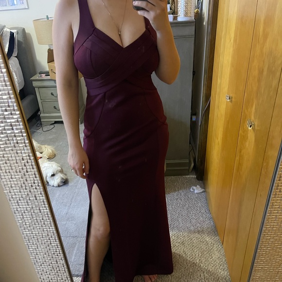 Plum / purple formal dress - Picture 1 of 3